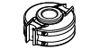 ALUMINIUM-MESSERKOPF OHNE ABWEISER D=78X40  F=30